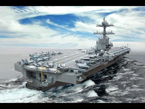 The U.S. Navy’s New 21st Century $13 billion Aircraft Carrier USS Gerald Ford 2016