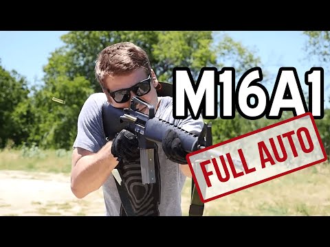 M16A1 Full Auto Fun