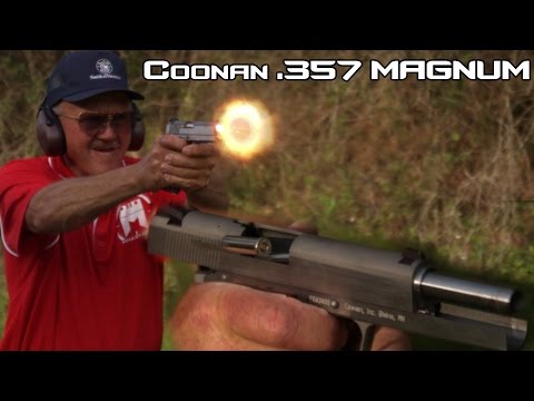 Coonan 357 Magnum Semi-Auto pistol! (4K)