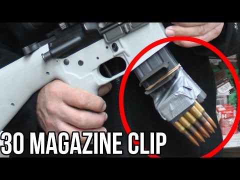 30 Caliber Magazine Clip in a Half Second! (With the world’s FASTEST shooter, Jerry Miculek)
