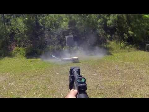23 rounds in 3.73 seconds with a Mossberg 930 shotgun