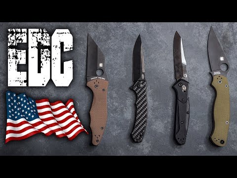 BEST (high end) EDC Knives (under $200, Made in USA) Little rambling at the end.
